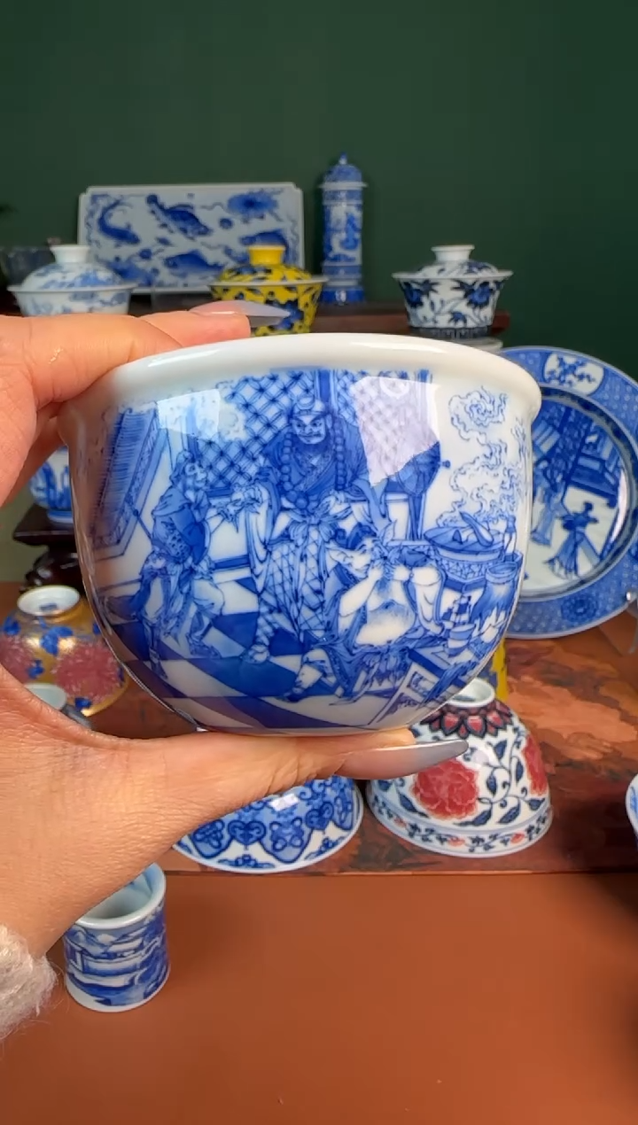 【闪购商品】杯沈燕鸿  西游题材 缸杯 