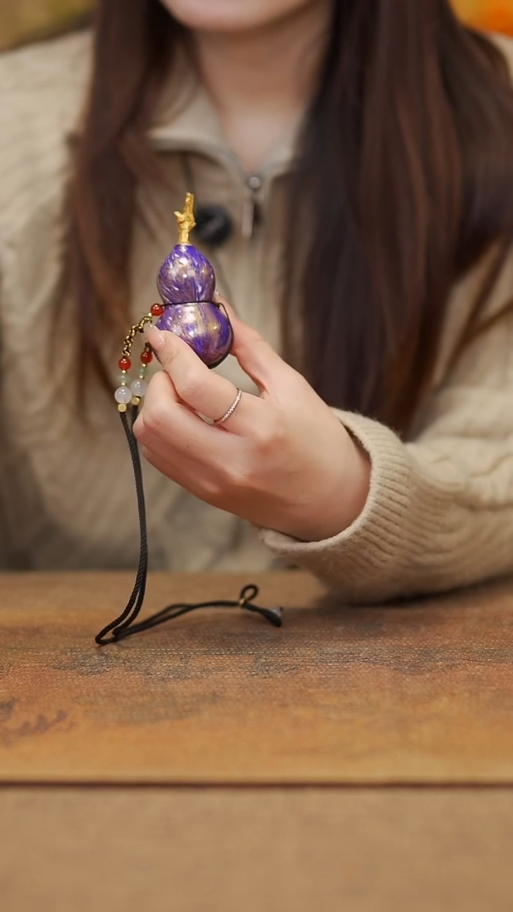 【闪购商品】106宴禾堂大漆脖挂葫芦68