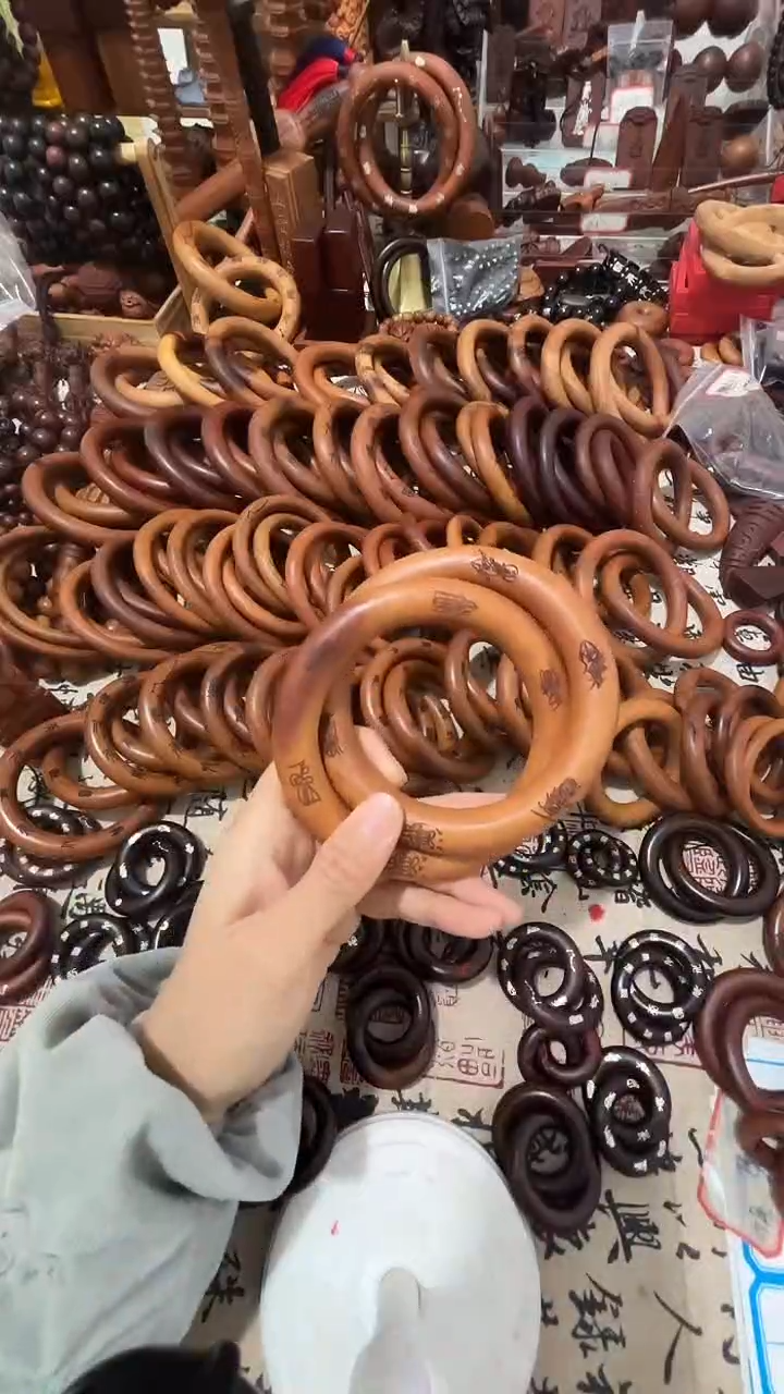 枣木乾坤圈桃木80圈口一物一拍