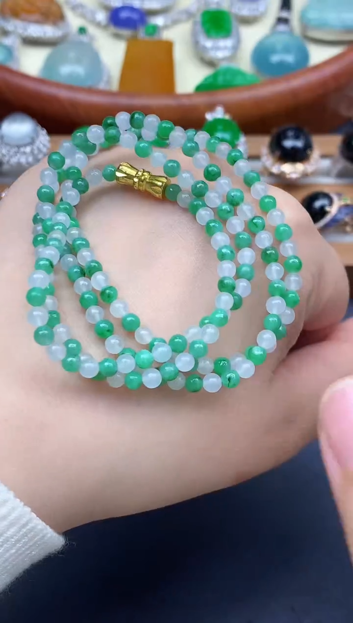 颈饰未镶嵌翡翠65-中国好珍宝