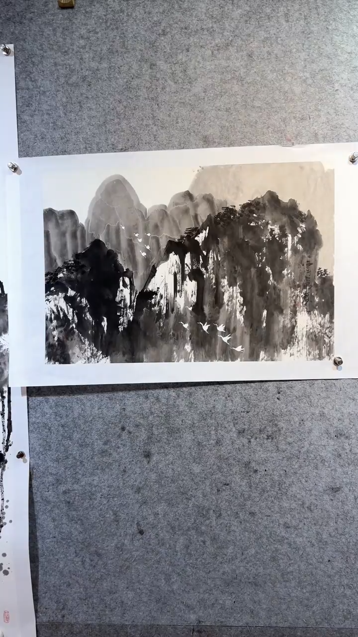 国画行*张自学水墨画50