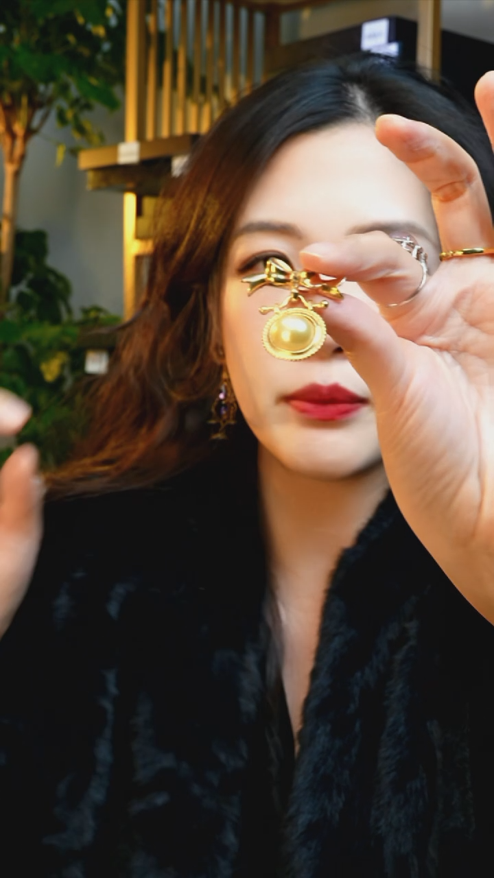 大理石合金158-胸针