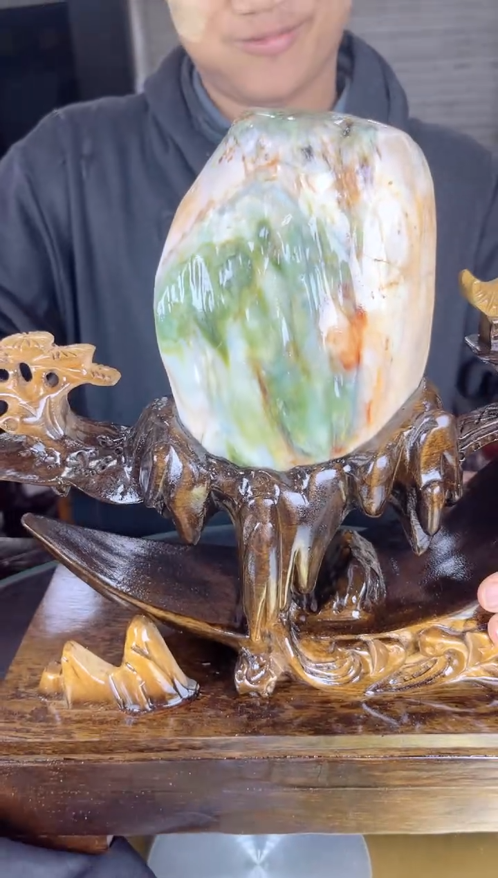 【闪购商品】硅化玉珠宝奇石未镶嵌缅甸天然树化玉