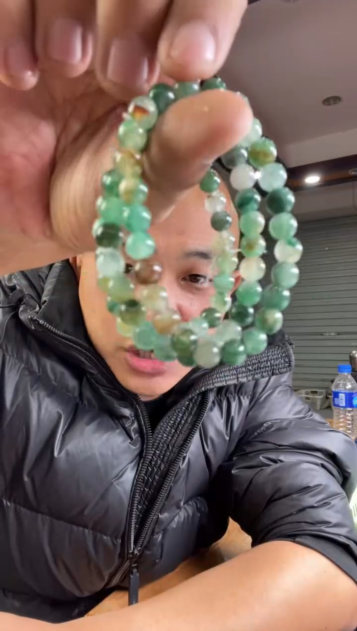 【闪购商品】石英质玉手链未镶嵌手串