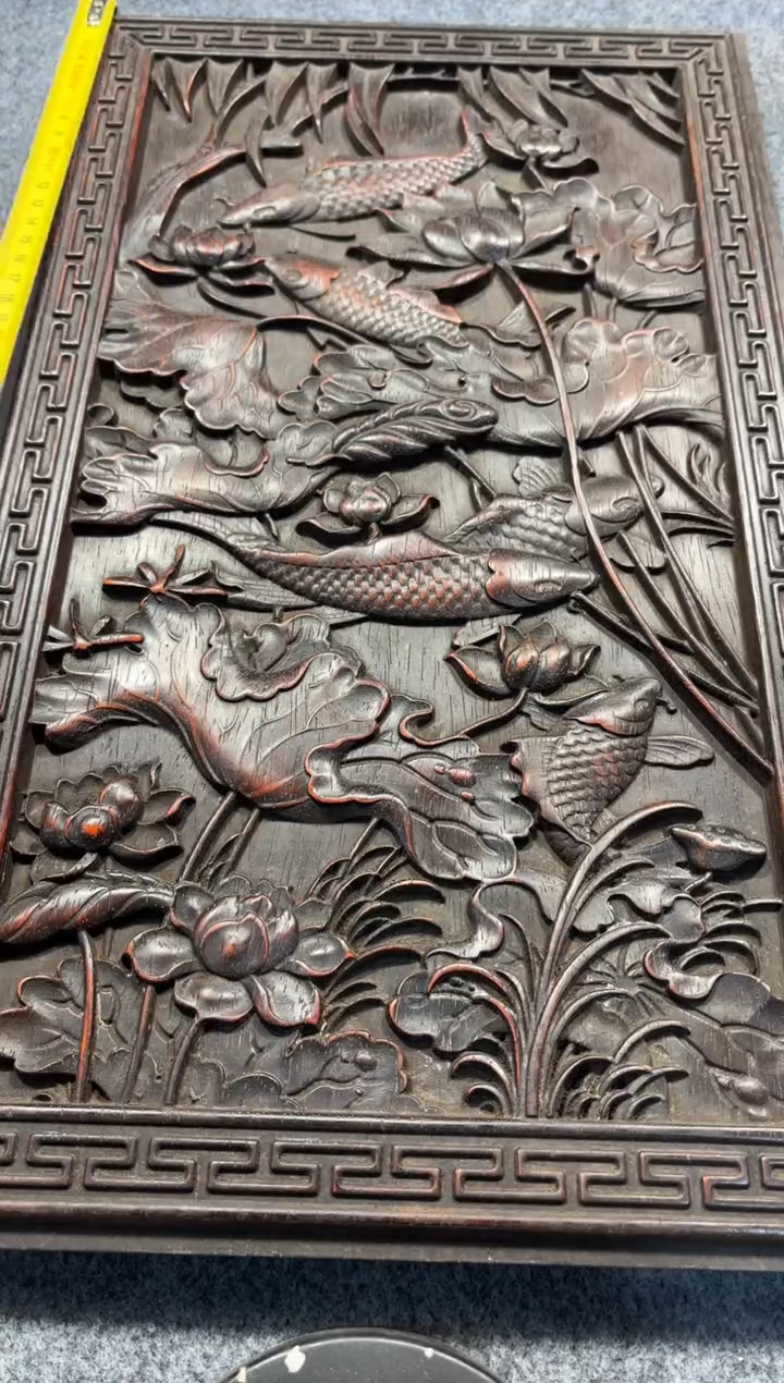 【闪购商品】花梨木类拆件雕刻板 以直播间截图为准D404