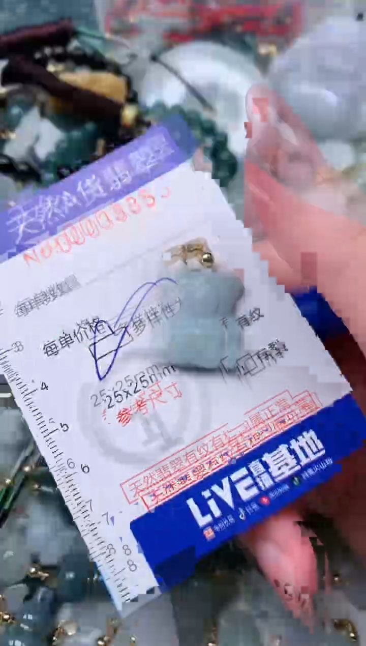 【闪购商品】翡翠颈饰未镶嵌00003835