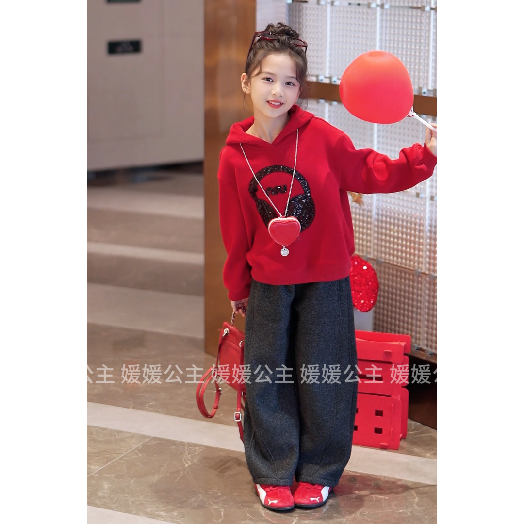 媛媛公主【12.3 卫衣合集】2025冬季女童保暖加绒加厚卫衣15403T262