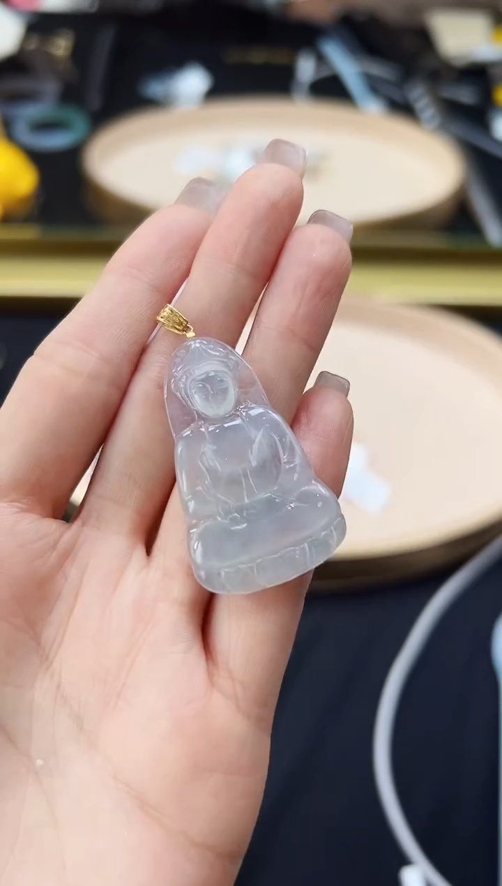 【闪购商品】翡翠颈饰18K金镶嵌DFZ0214-133