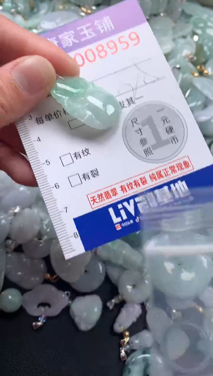 颈饰未镶嵌翡翠8959