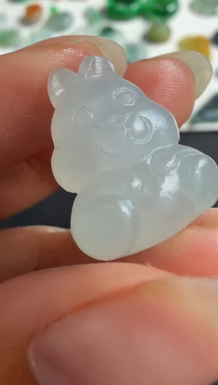 未镶嵌定制翡翠19.7*10.5*7.2/260+26