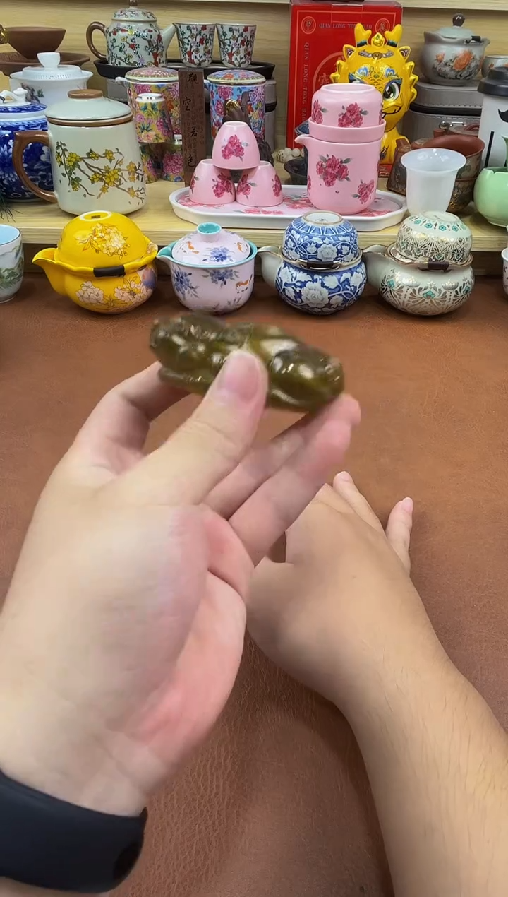 陶瓷茶具摆件旅行套组