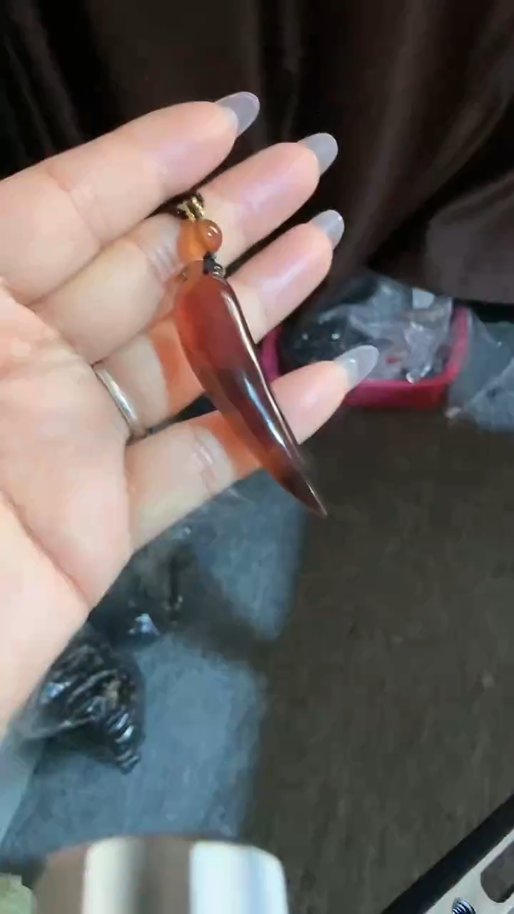 【闪购商品】琥珀颈饰未镶嵌磨牙棒#83