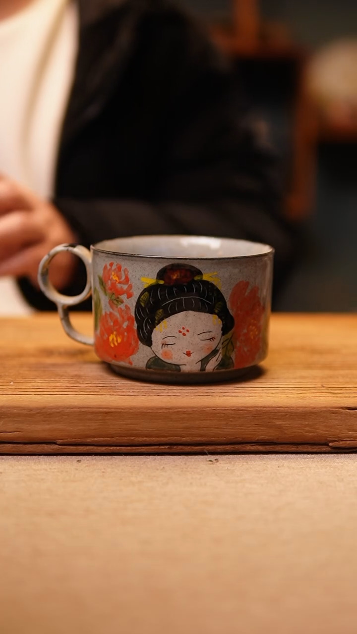 【闪购商品】@@陶园瓷舍@@纯手工手绘@高温釉下彩
