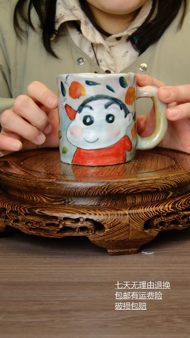 【闪购商品】杯子杯子纯手工手绘景德镇