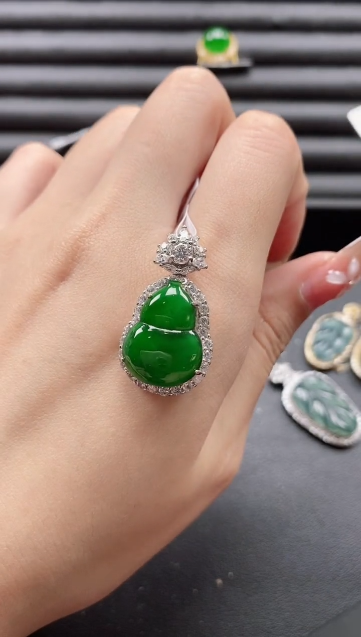 【闪购商品】翡翠戒指银S925镶嵌51511