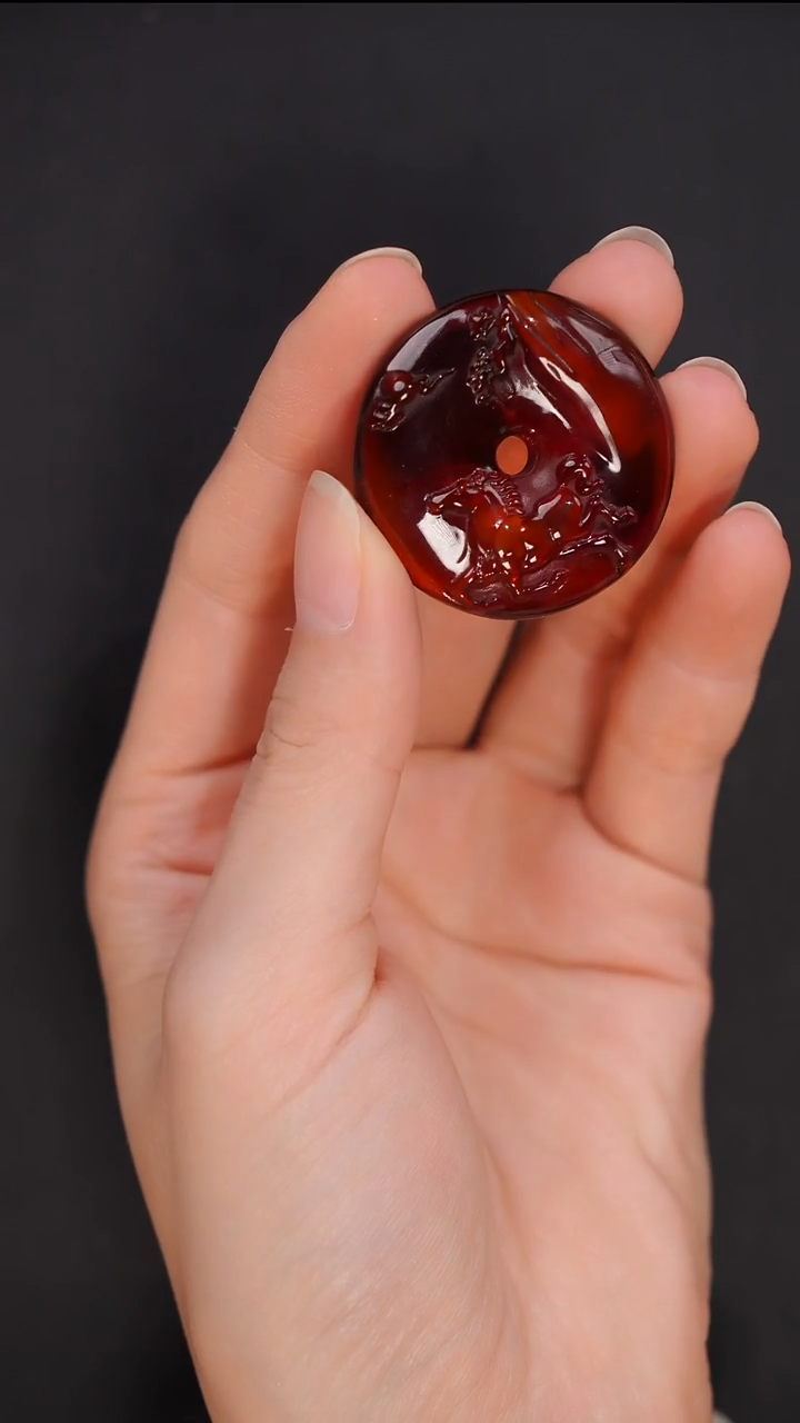 裸石琥珀未镶嵌天然蜜蜡A3397