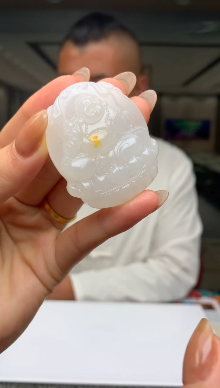 【闪购商品】定制和田玉Boss阳天然和田玉（拍一发一）