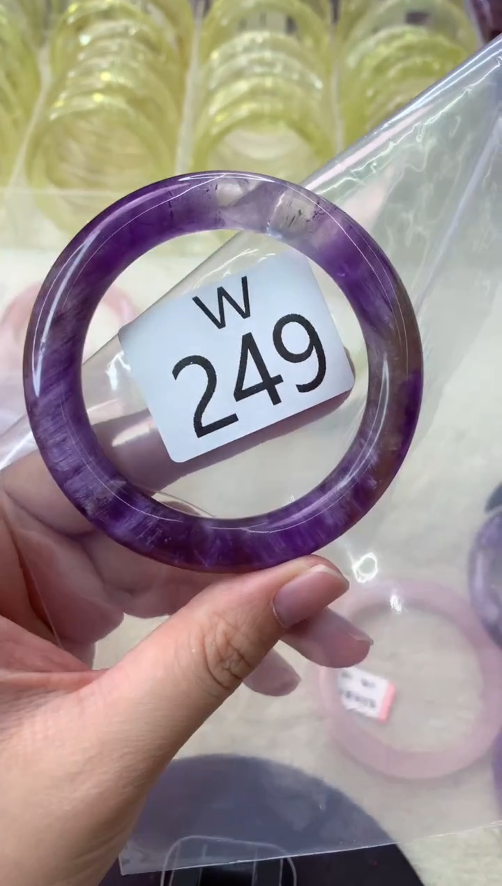 未镶嵌手镯水晶W249-54