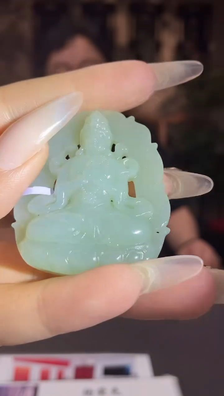 和田玉未镶嵌颈饰A476