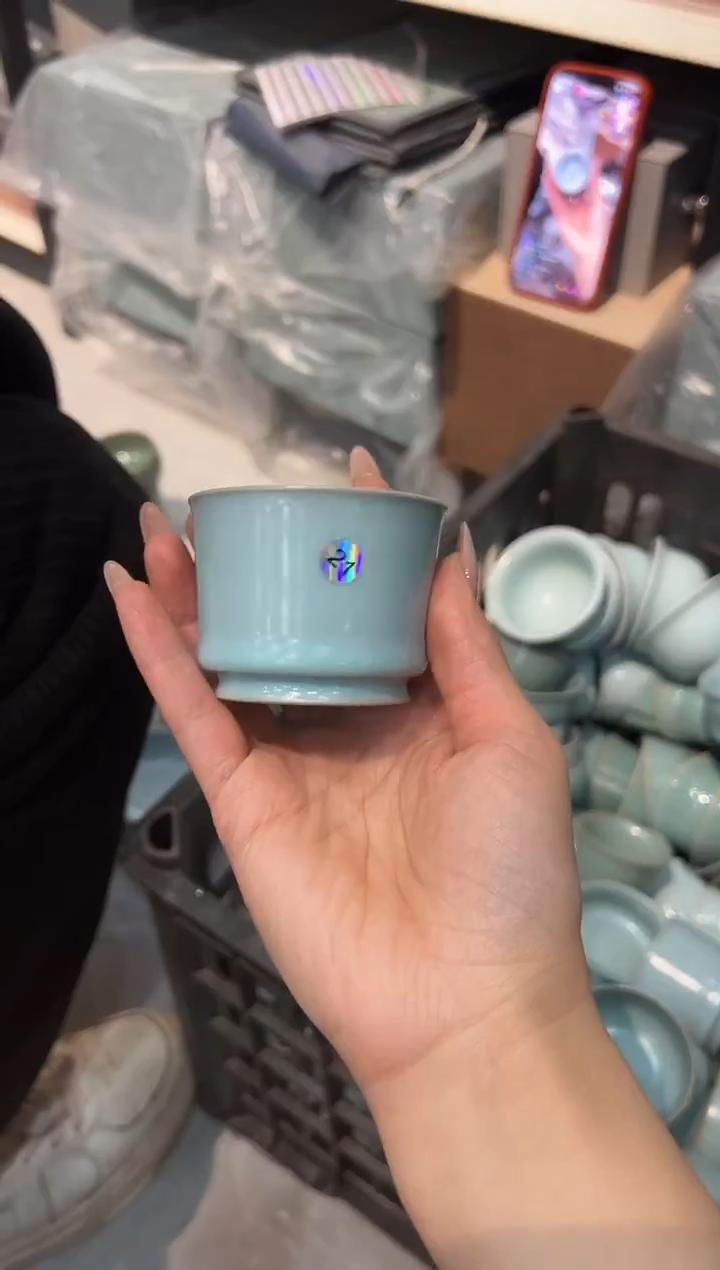 杯仿古容天杯大瑕21