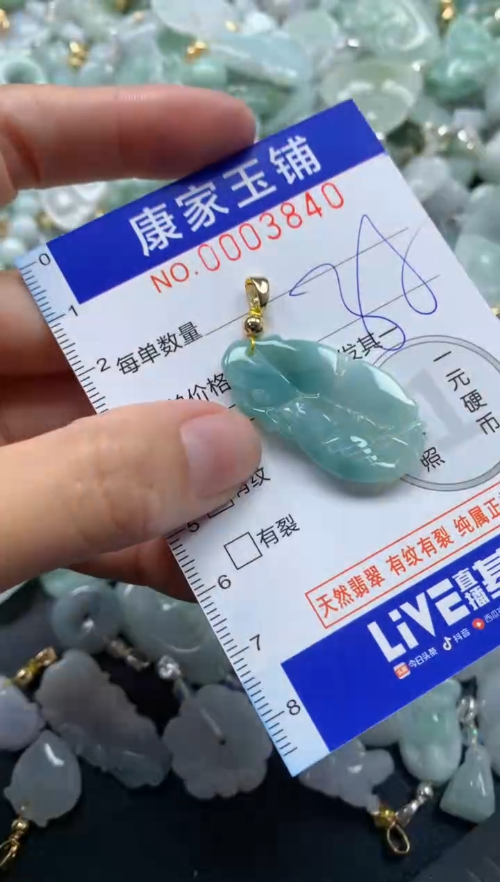 颈饰未镶嵌翡翠3840