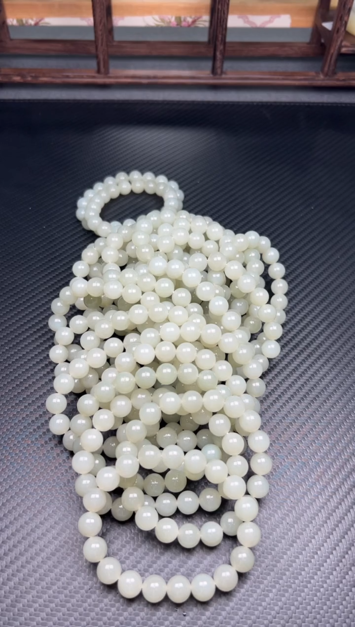 未镶嵌手串和田玉且末微色差近矿卡10多样性发货拍一发一M