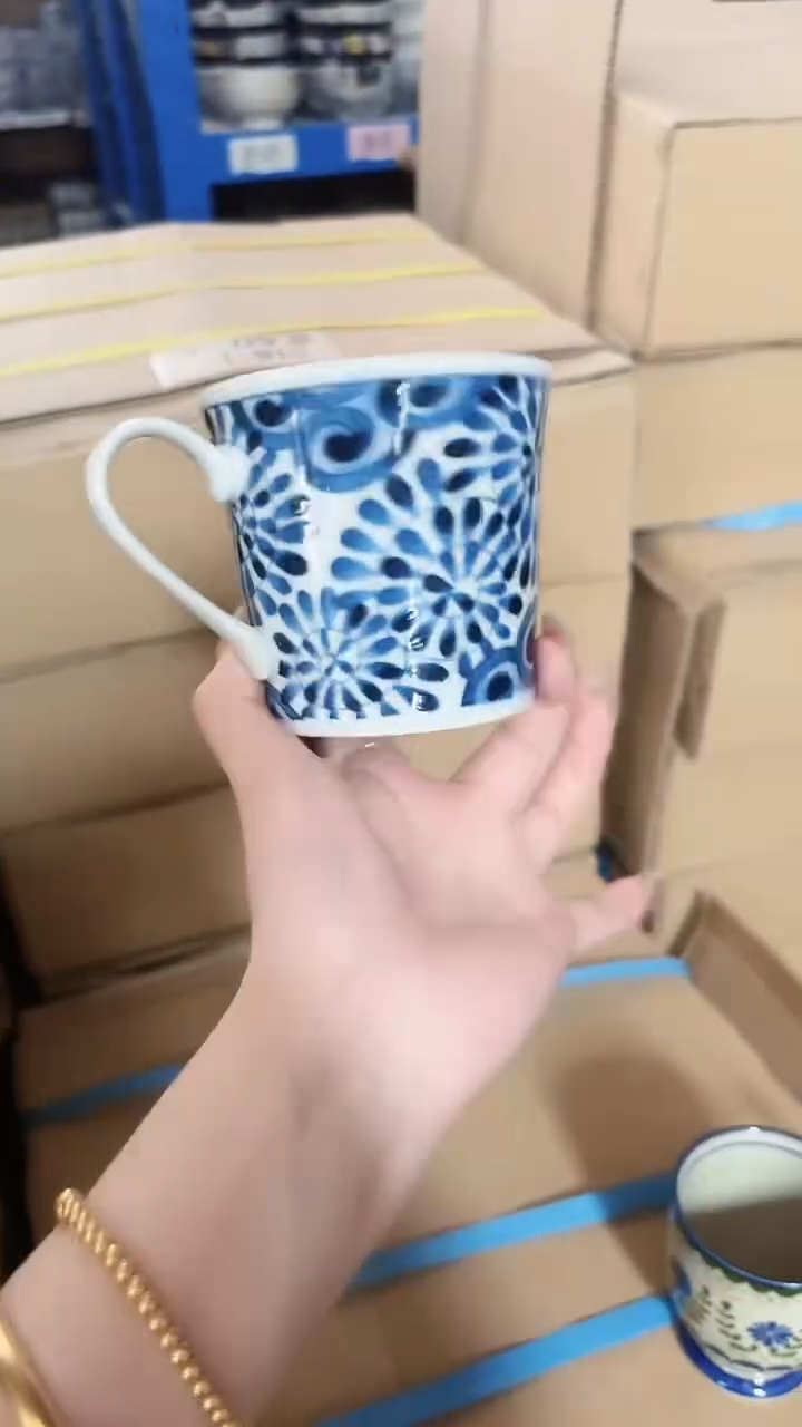 陶瓷蓝凛堂马克杯一个