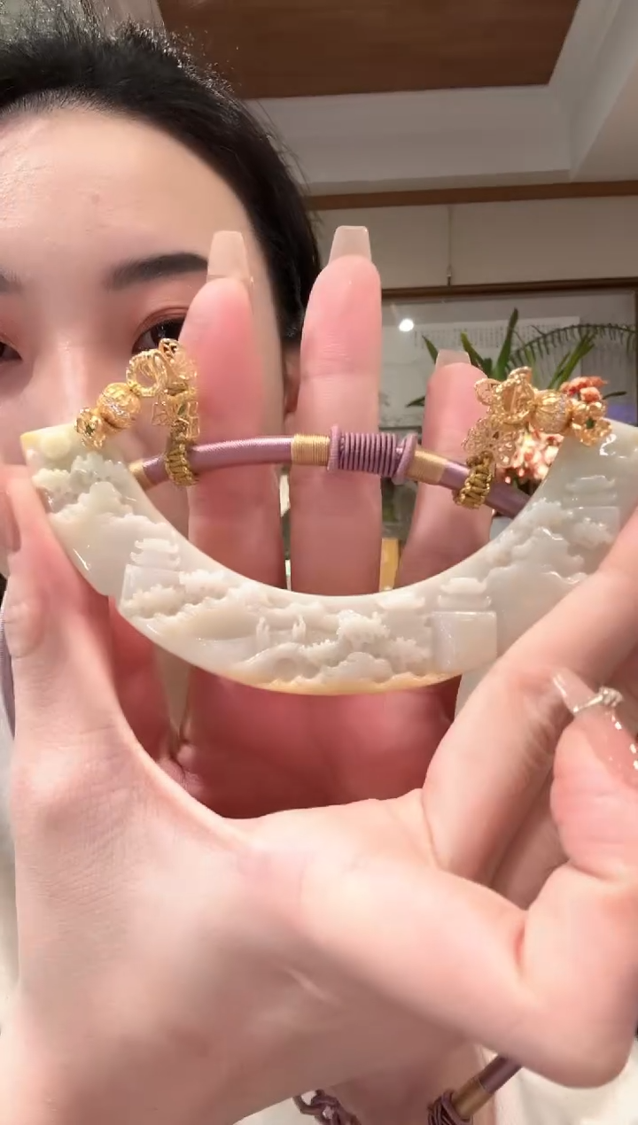 【闪购商品】翡翠颈饰未镶嵌国风