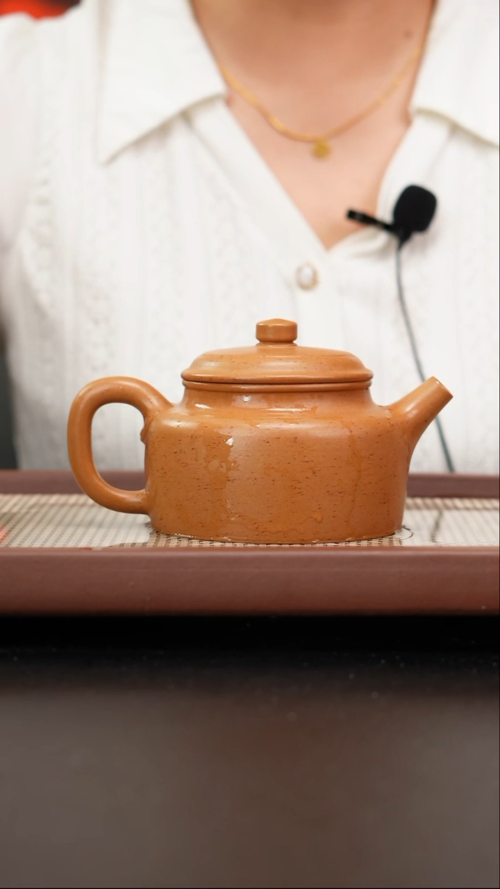 茶壶紫砂葵黄朱泥德钟340
