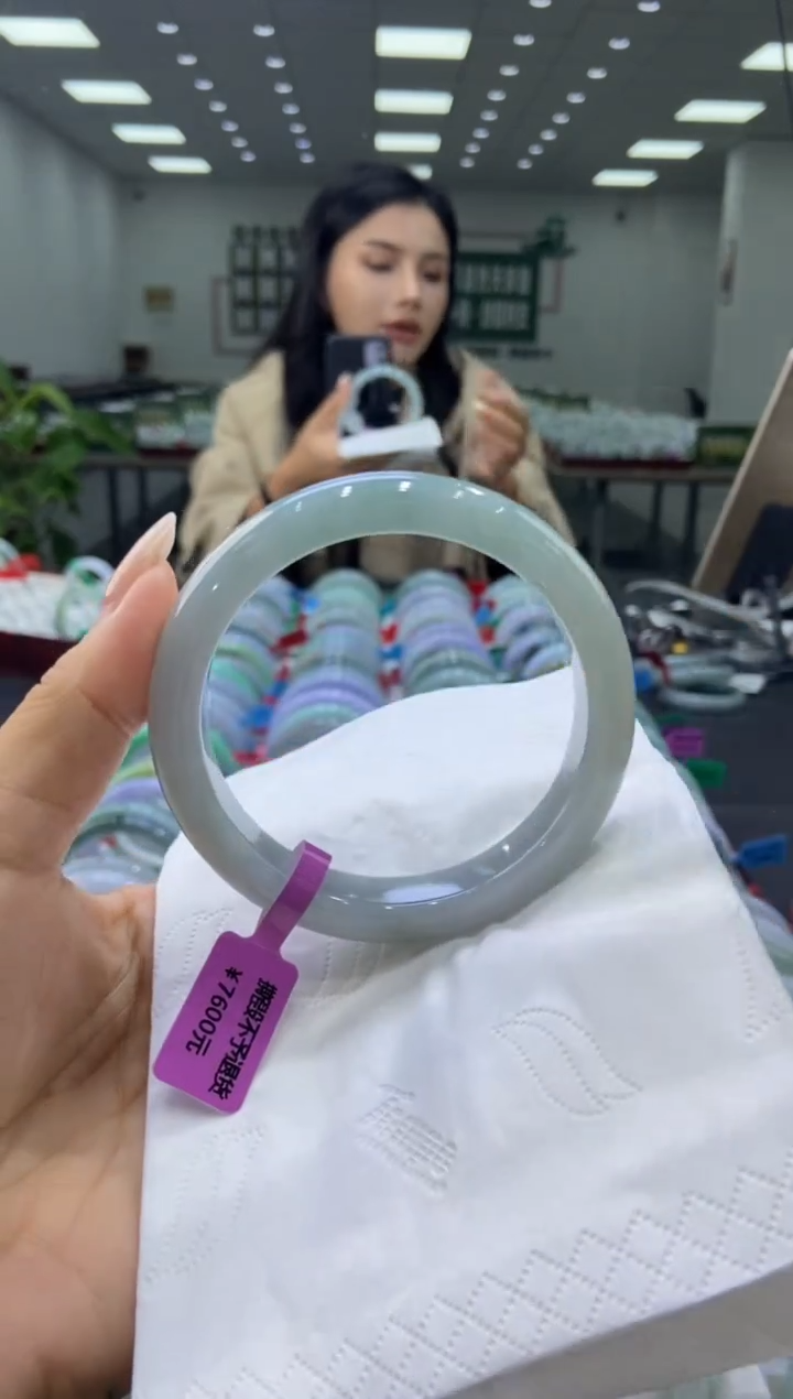 未镶嵌手镯翡翠0001288