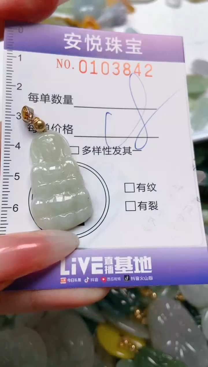 【闪购商品】翡翠颈饰未镶嵌闪购0103842