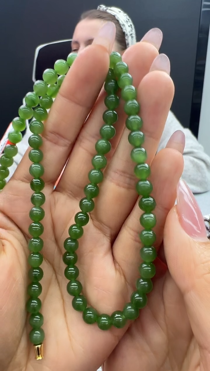 【闪购商品】和田玉（碧玉）颈饰未镶嵌135秒拍号