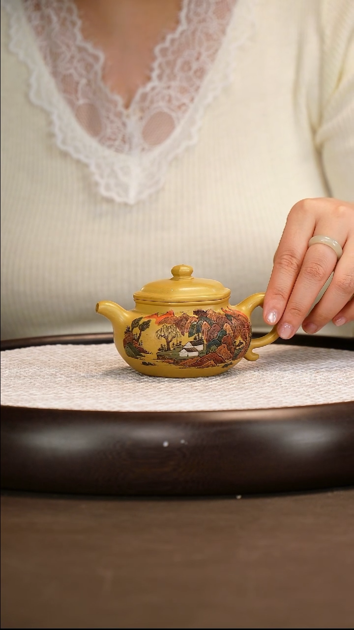 茶壶紫砂 【王品荣】老段泥仿古    150CC