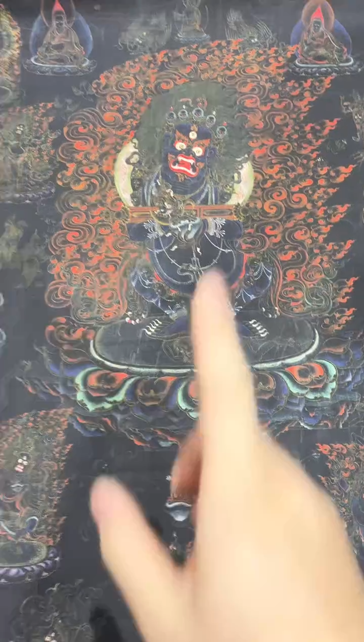 卷轴画路路的唐卡tk160