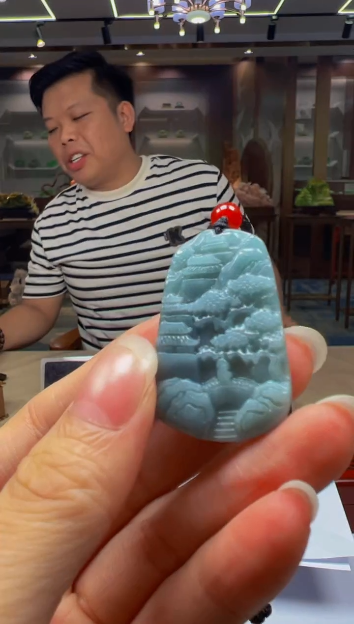 颈饰未镶嵌翡翠QY2025-9-8-34