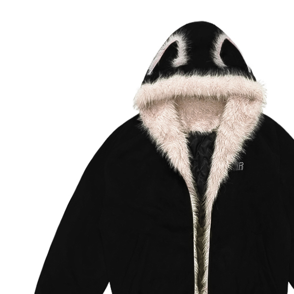 fdr猫耳座山雕外套棉服