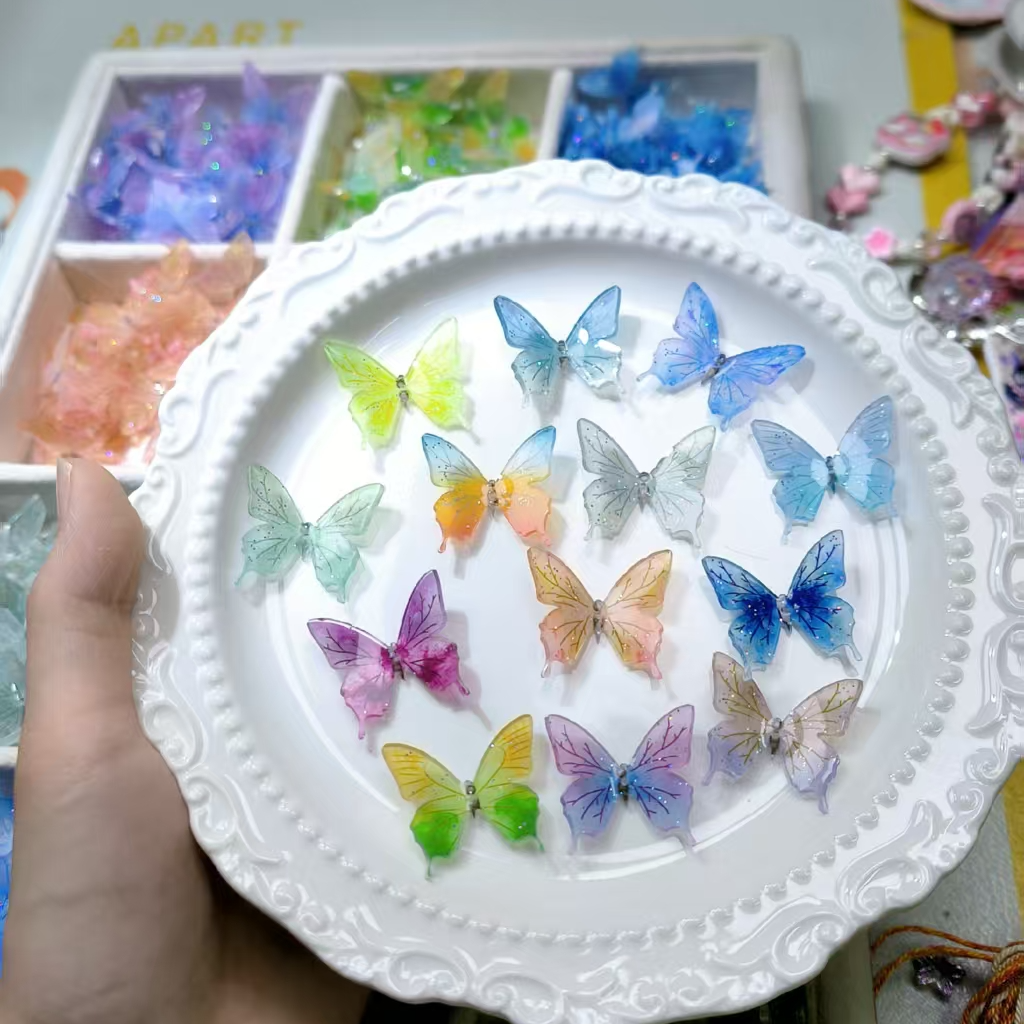 DIY饰品热缩燕尾蝶