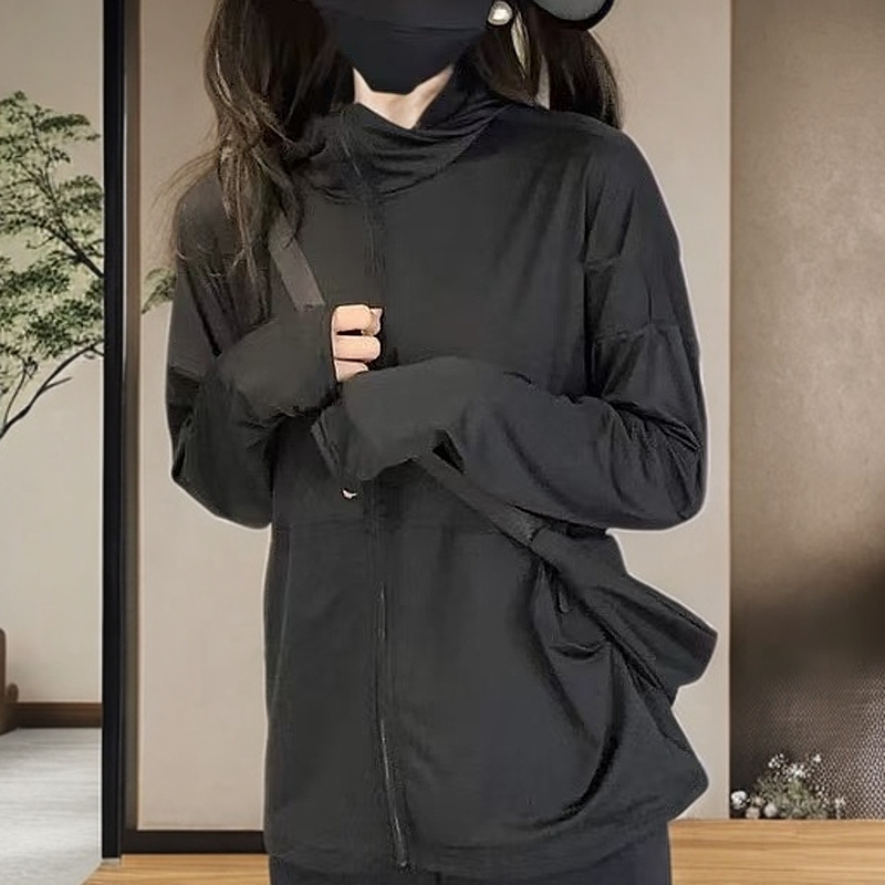 8547防晒衣女款2025新款夏季防紫外线户外运动透气百搭长袖外套