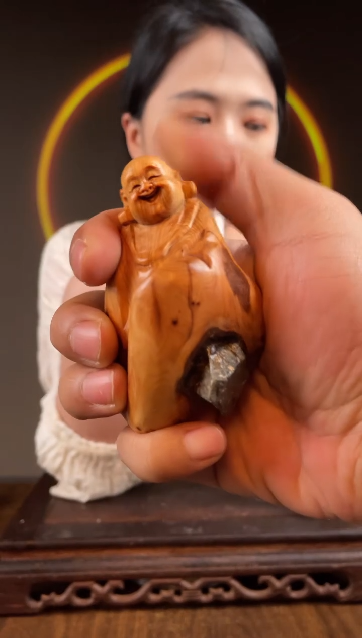 柏木（崖柏）手工摆件,先抢先得! 编号317