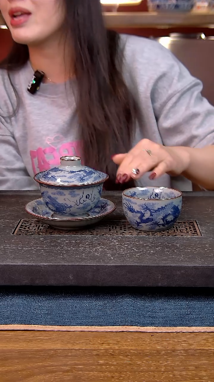 简装家用款2件套 老陶泥开片纹陶瓷茶具