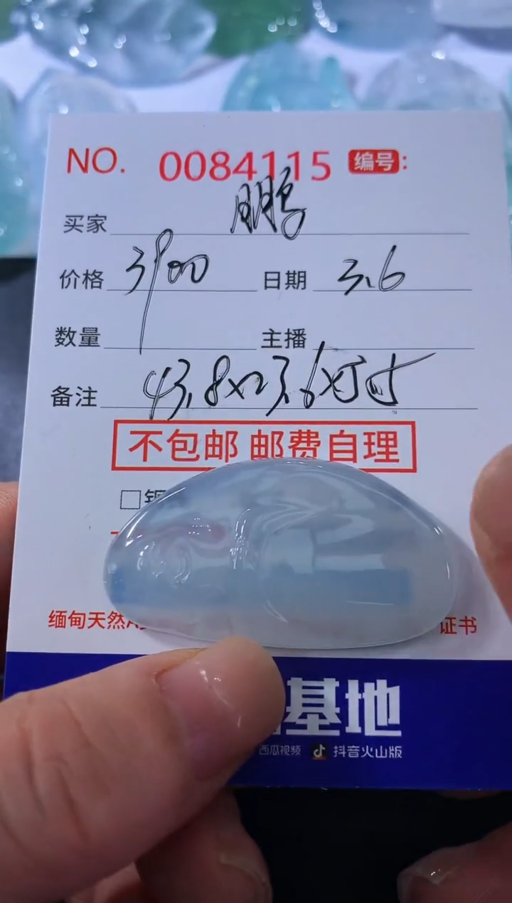 【闪购商品】翡翠颈饰未镶嵌鹏