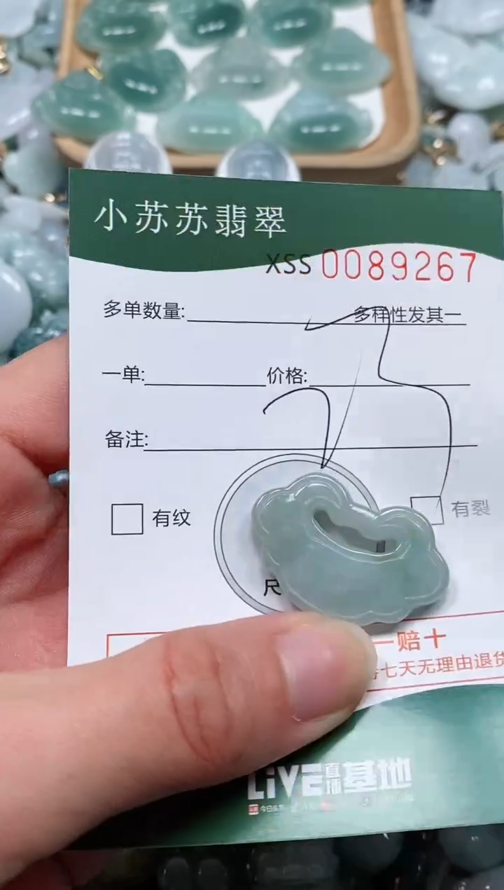 【闪购商品】翡翠颈饰未镶嵌闪购商品0089267