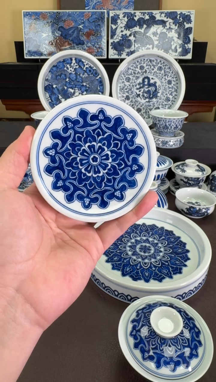 【闪购商品】羿器窑曼陀罗盖置