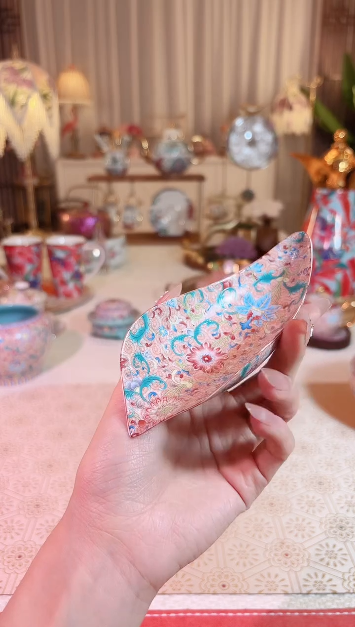 【闪购商品】瓷花开盛世 茶则