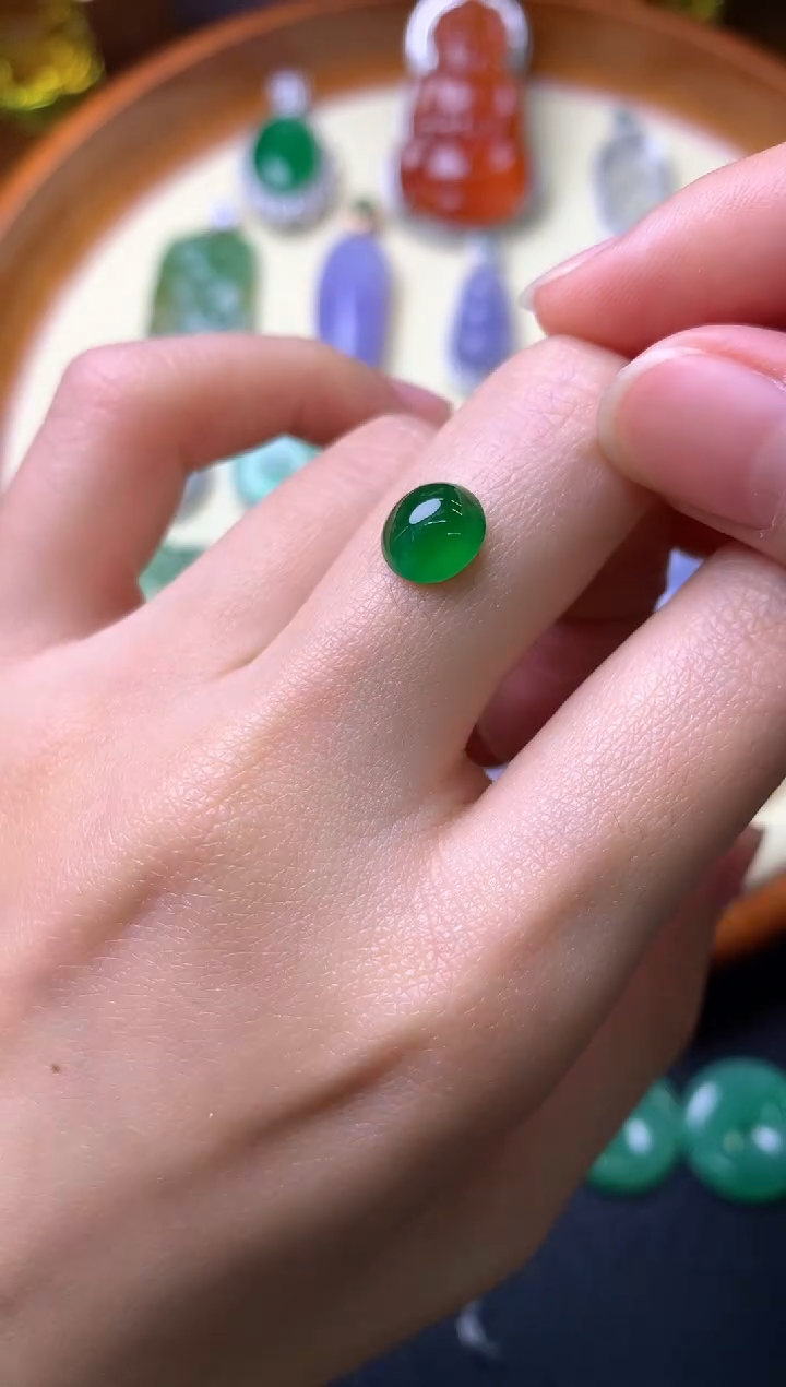 【闪购商品】定制翡翠未镶嵌裸石（镶嵌定制）