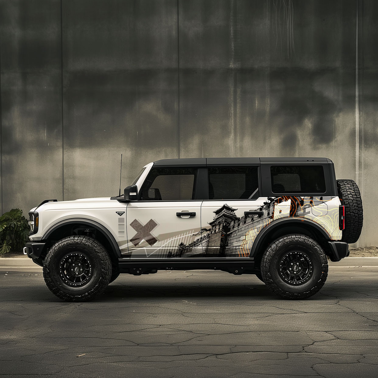 【基于设计选款】心中圣地系列 汽车拉花/车贴/彩绘/涂装