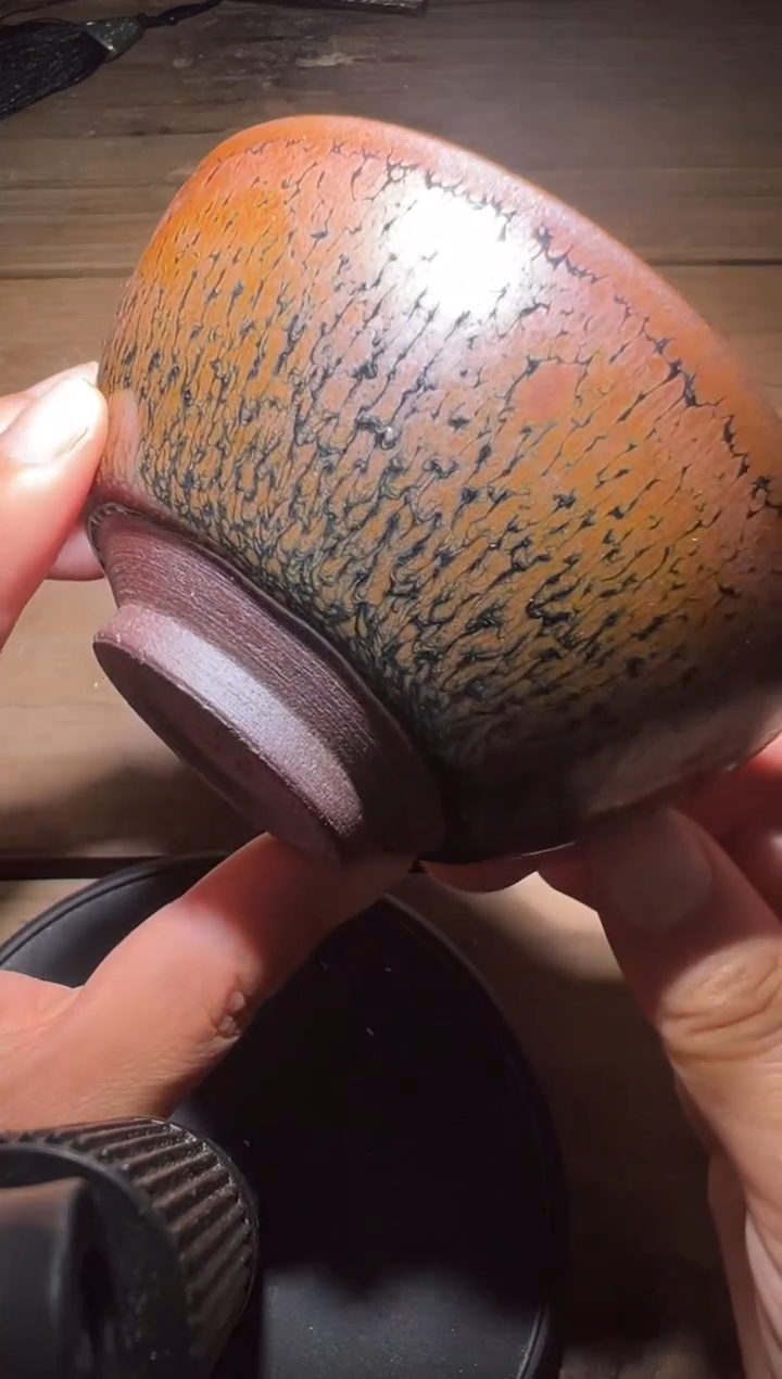 茶盏老木头精选柴烧465