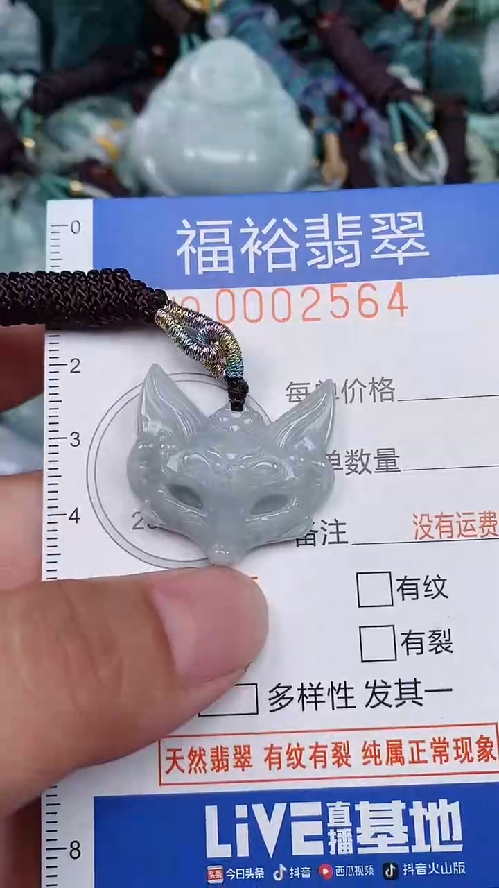 翡翠未镶嵌颈饰...0002564