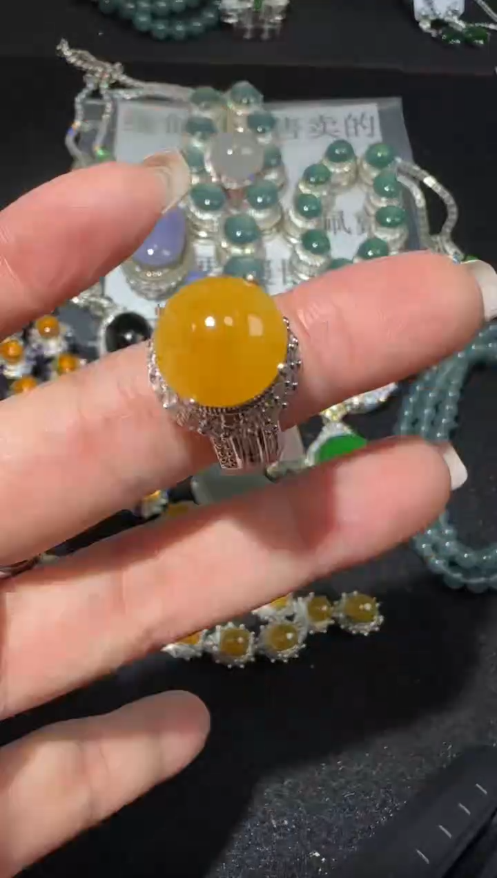 【闪购商品】翡翠戒指未镶嵌多样性发货拍一发一