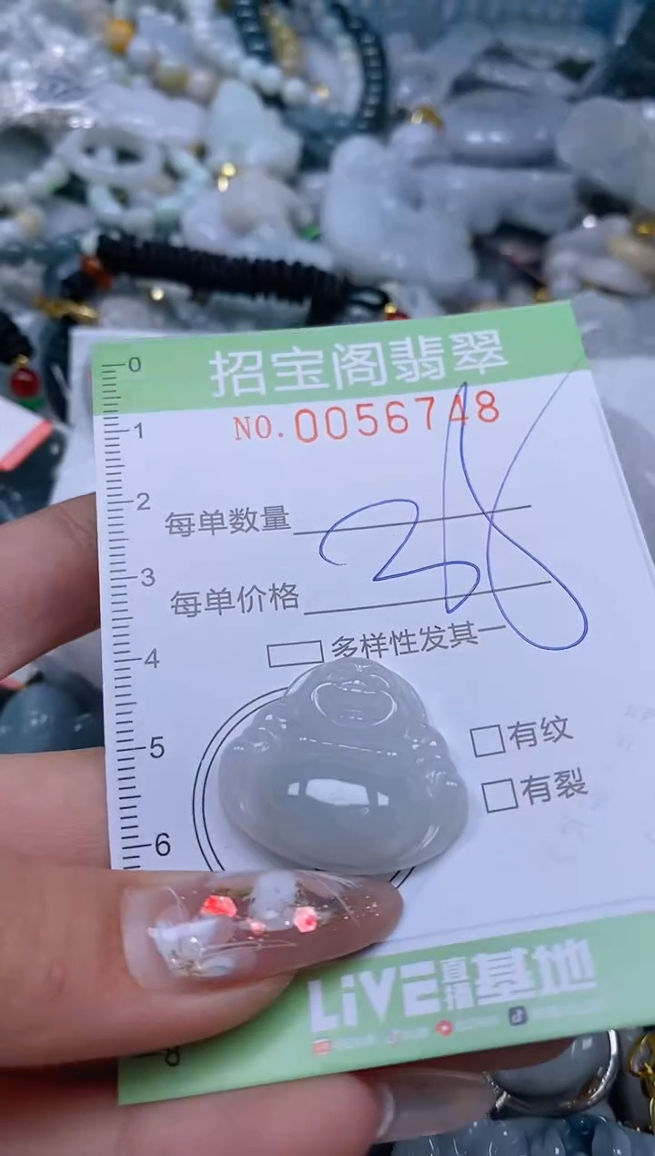 【闪购商品】翡翠颈饰未镶嵌闪购商品0056748